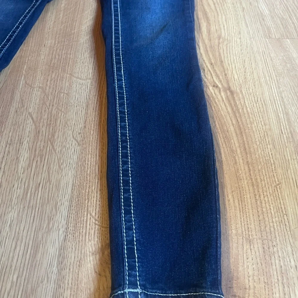 NWT True Religion Jennie Curvy Mid Rise Super Skinny Jeans - Picture 3 of 8